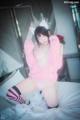 [BLUECAKE] Bambi (밤비): Naughty Cats Pink & Mint RED (145 photos) P39 No.9a6001