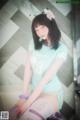 [BLUECAKE] Bambi (밤비): Naughty Cats Pink & Mint RED (145 photos) P95 No.5a083c